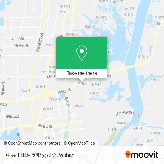 中共王田村支部委员会 map