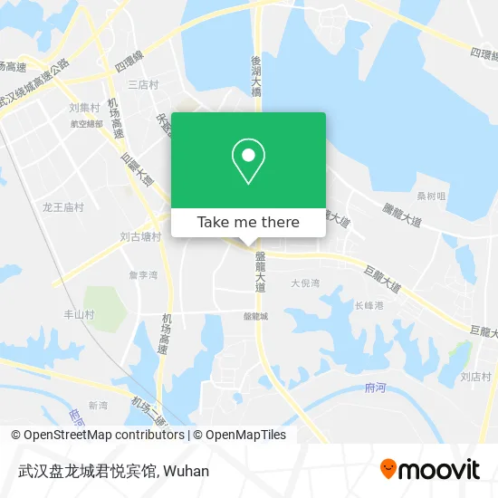 武汉盘龙城君悦宾馆 map