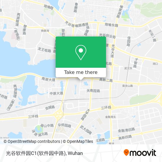 光谷软件园C1(软件园中路) map