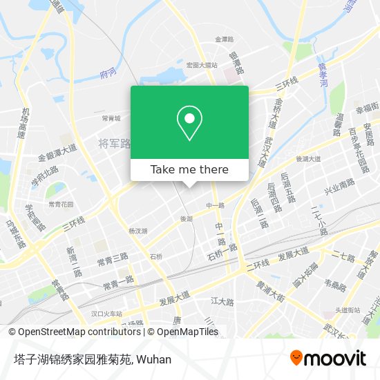 塔子湖锦绣家园雅菊苑 map