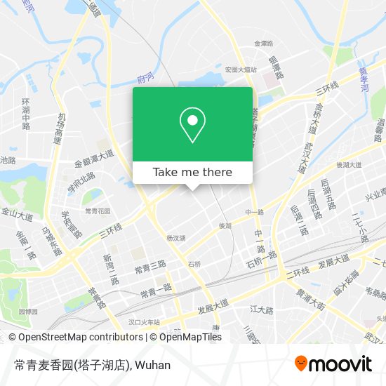 常青麦香园(塔子湖店) map