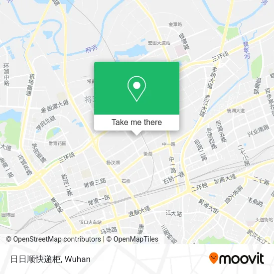 日日顺快递柜 map