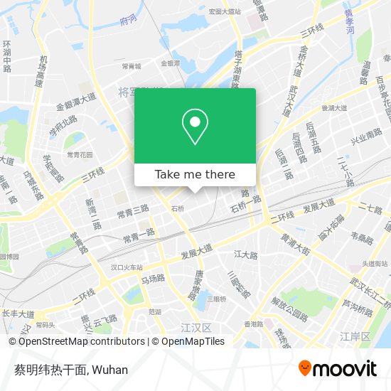 蔡明纬热干面 map