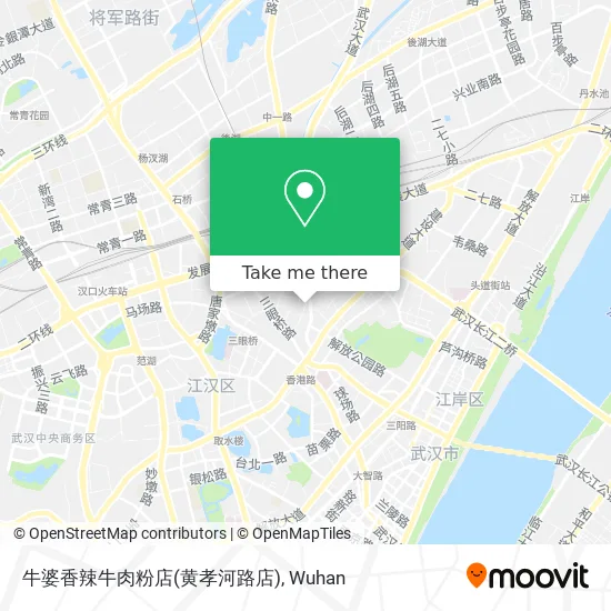 牛婆香辣牛肉粉店(黄孝河路店) map