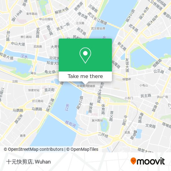 十元快剪店 map