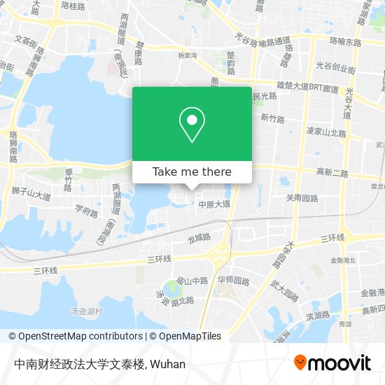 中南财经政法大学文泰楼 map