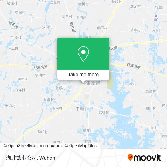 湖北盐业公司 map