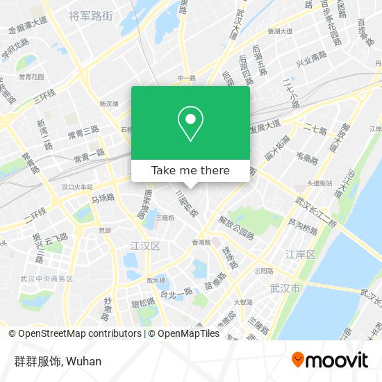 群群服饰 map