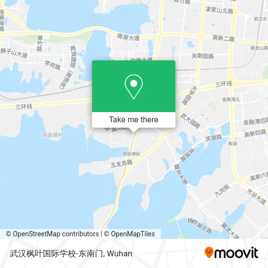 武汉枫叶国际学校-东南门 map
