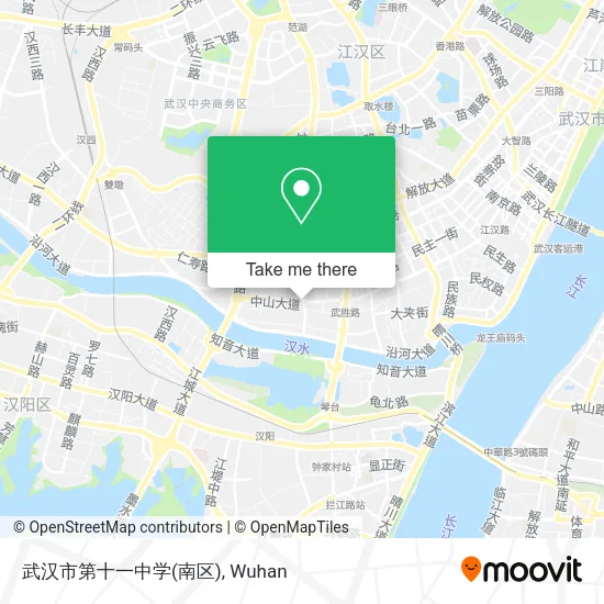 武汉市第十一中学(南区) map