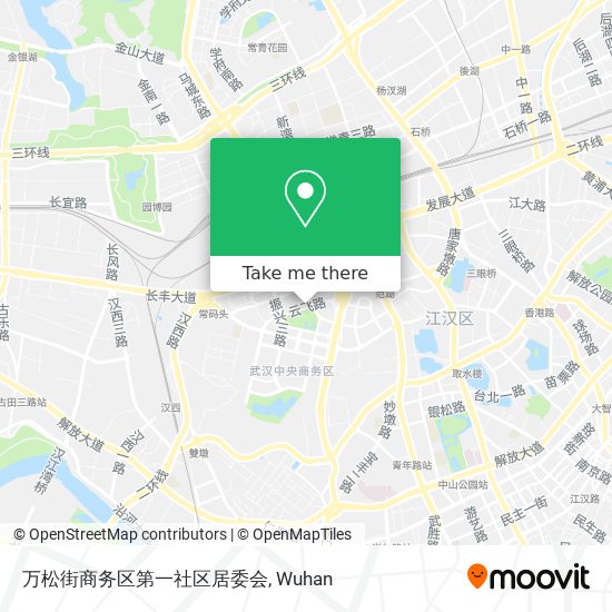 万松街商务区第一社区居委会 map
