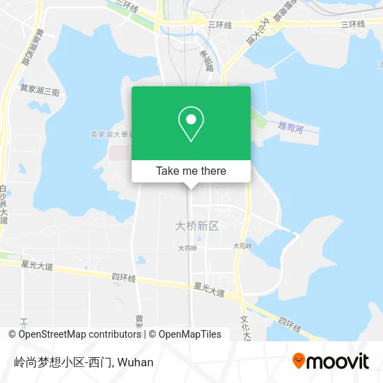 岭尚梦想小区-西门 map