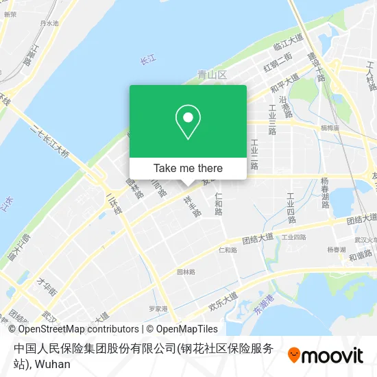 中国人民保险集团股份有限公司(钢花社区保险服务站) map