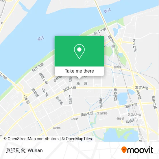 燕强副食 map