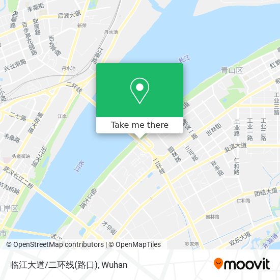 临江大道/二环线(路口) map