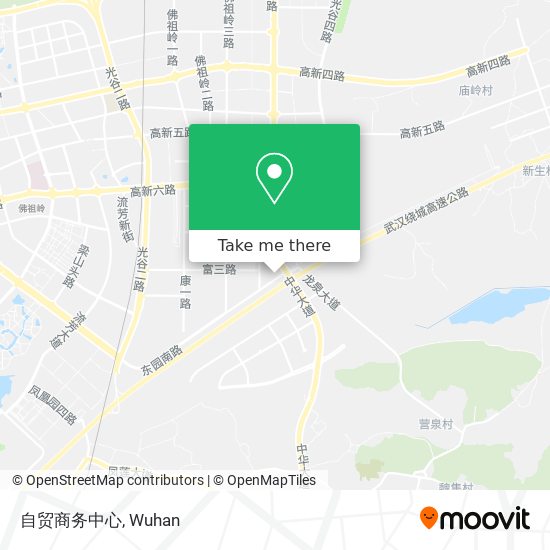 自贸商务中心 map