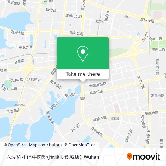 六渡桥和记牛肉粉(怡源美食城店) map