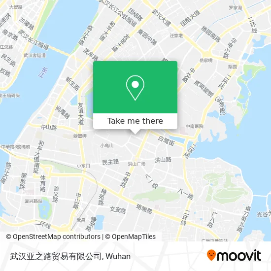 武汉亚之路贸易有限公司 map