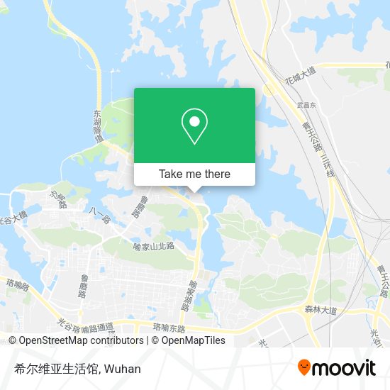 希尔维亚生活馆 map