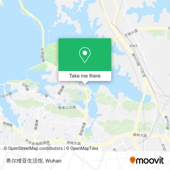 希尔维亚生活馆 map