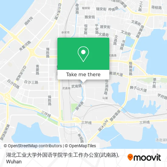 湖北工业大学外国语学院学生工作办公室(武南路) map