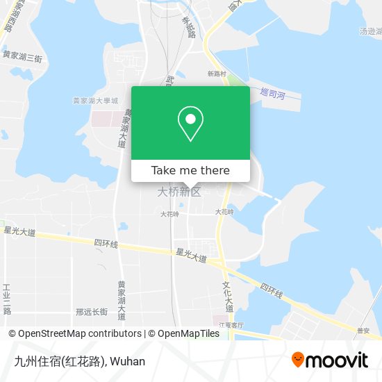九州住宿(红花路) map
