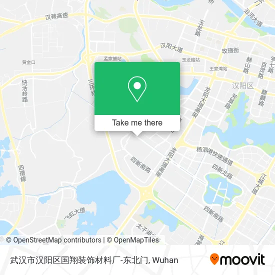 武汉市汉阳区国翔装饰材料厂-东北门 map