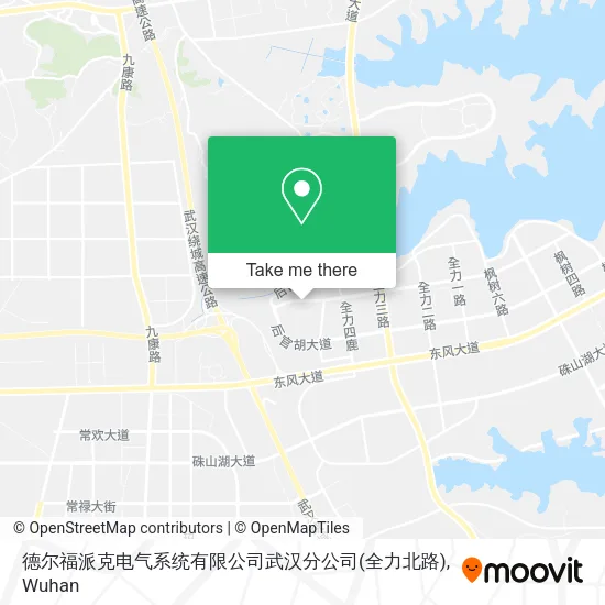 德尔福派克电气系统有限公司武汉分公司(全力北路) map