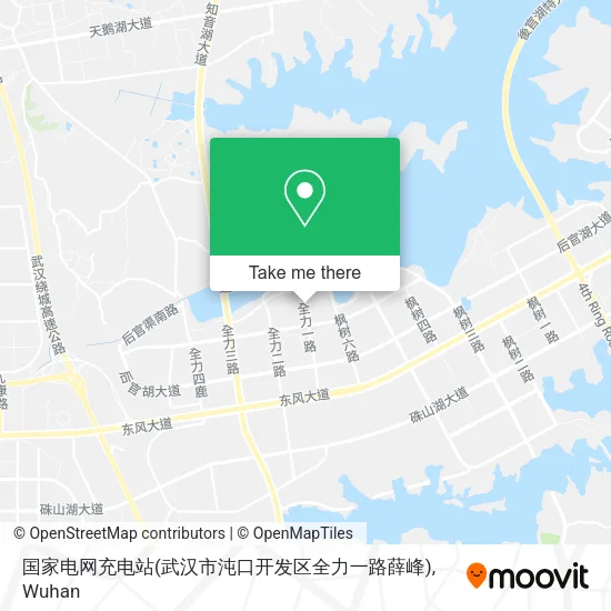 国家电网充电站(武汉市沌口开发区全力一路薛峰) map