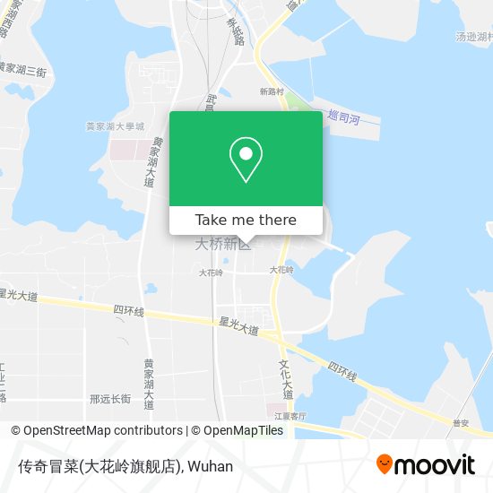 传奇冒菜(大花岭旗舰店) map