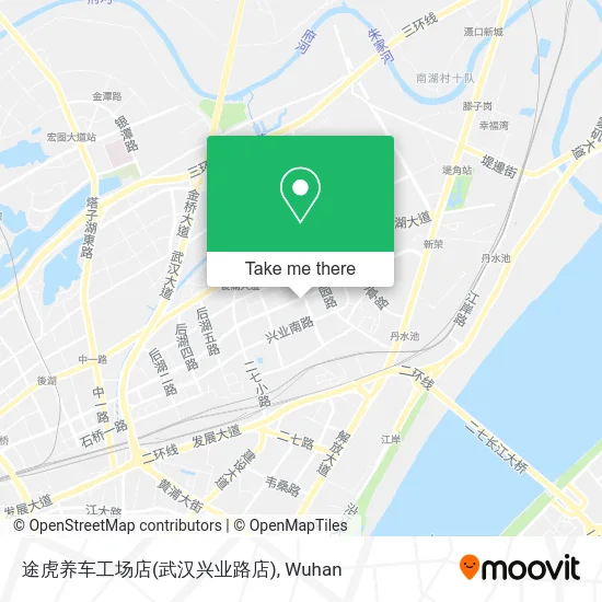 途虎养车工场店(武汉兴业路店) map