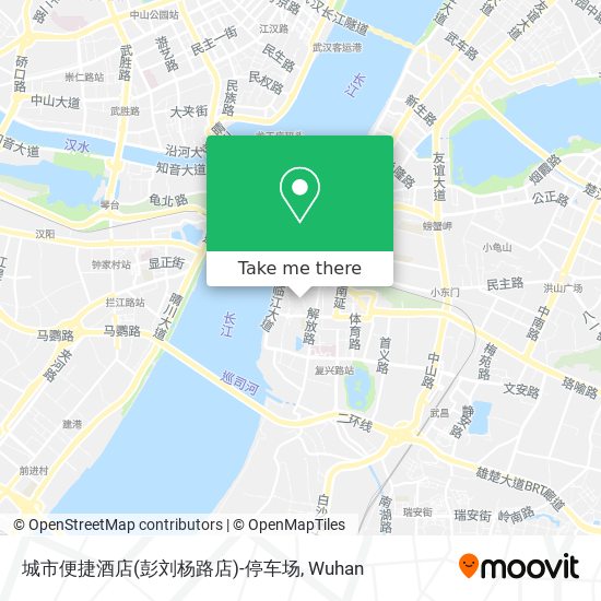 城市便捷酒店(彭刘杨路店)-停车场 map