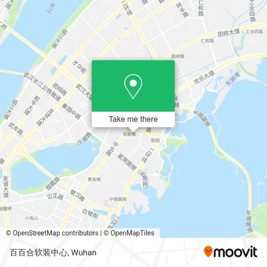 百百合软装中心 map