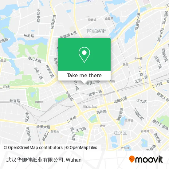 武汉华御佳纸业有限公司 map