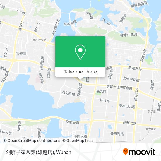 刘胖子家常菜(雄楚店) map