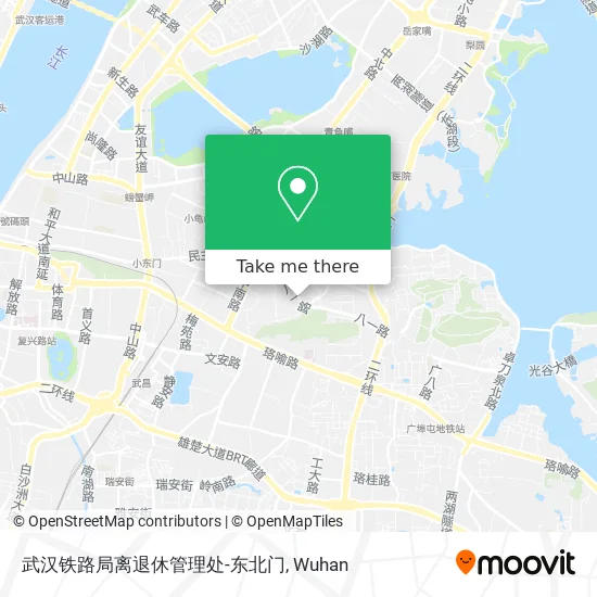武汉铁路局离退休管理处-东北门 map