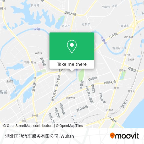 湖北国驰汽车服务有限公司 map