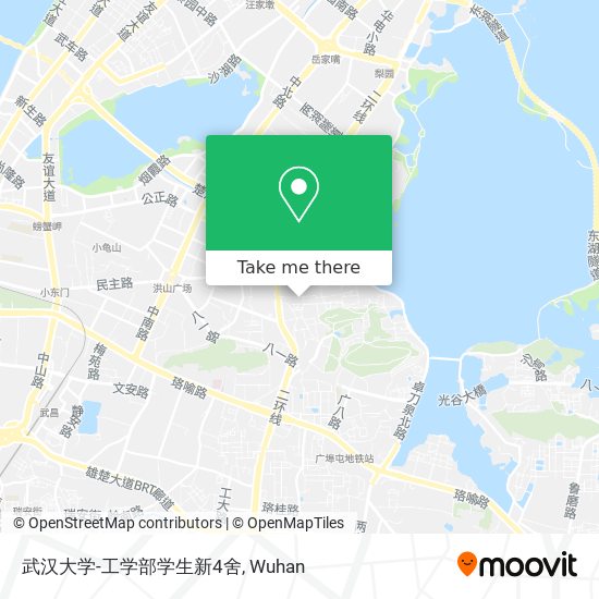 武汉大学-工学部学生新4舍 map