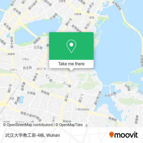 武汉大学教工新-4栋 map