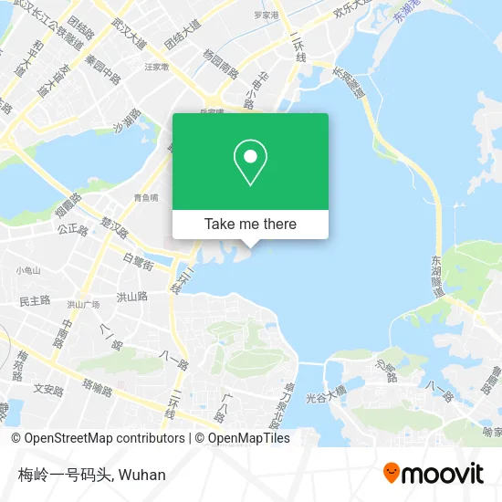 梅岭一号码头 map