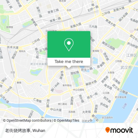 老街烧烤故事 map