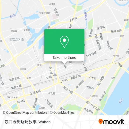 汉口老街烧烤故事 map