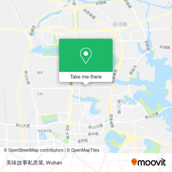 美味故事私房菜 map