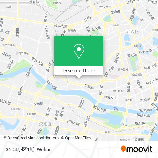 3604小区1期 map