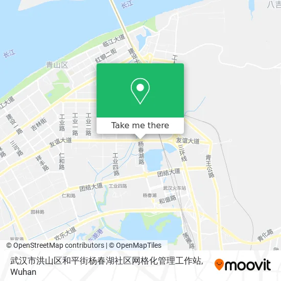 武汉市洪山区和平街杨春湖社区网格化管理工作站 map