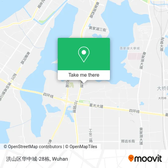 洪山区华中城-28栋 map