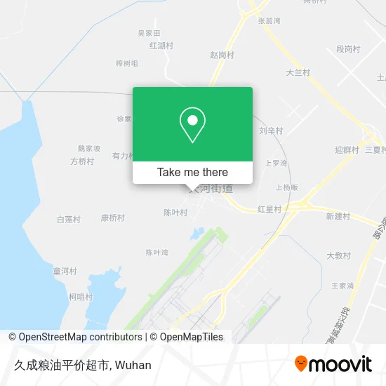 久成粮油平价超市 map