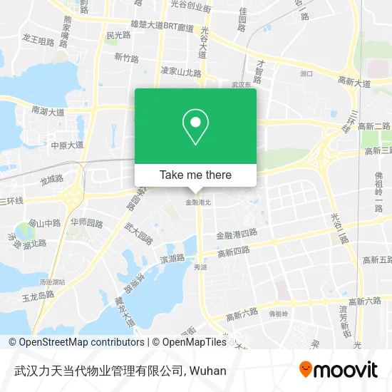 武汉力天当代物业管理有限公司 map