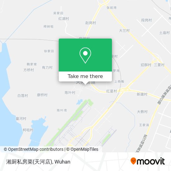 湘厨私房菜(天河店) map