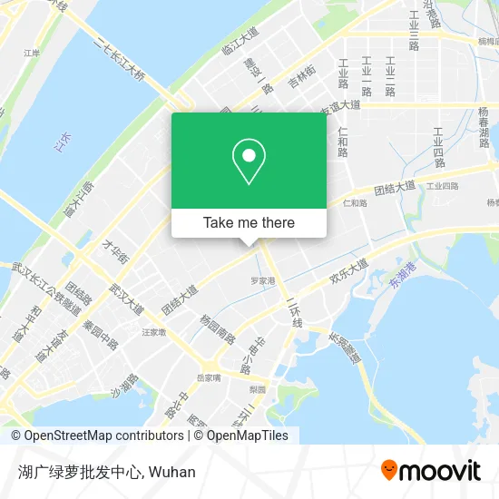 湖广绿萝批发中心 map